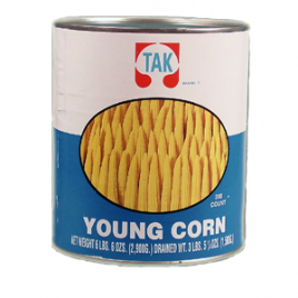 Tak Baby Corn Whole 300ct