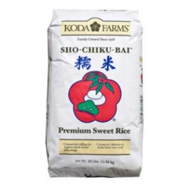 Koda “Sho-Chiku-Bai” Sweet Rice – 25 LB