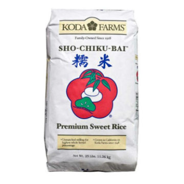 Koda Sho Chiku Bai Sweet Rice 25 Lb Food Service International