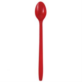 Karat 8″ PP Soda Spoon – Red