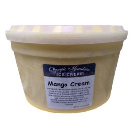 Olympic Mountain Ice Cream Mango Cream