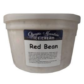 Olympic Mountain Ice Cream Red Bean