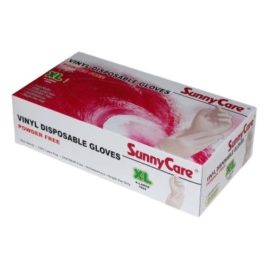 Sunny Care XL Vinyl Gloves P/F